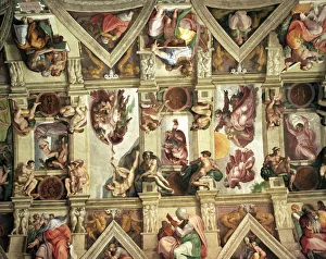 Le plafond de la Chapelle du Sienne