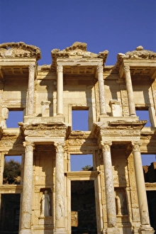 Greek Architecture Style Impressions: Celcus Library