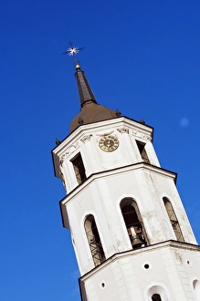 Historic Clock Towers In Europe Impressions: Clock tower by the cathedral