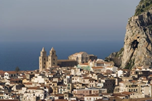 Cefalu Cathedral Impressions: Distant view of Cathedral