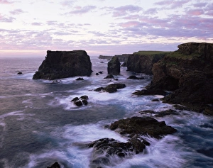 United Kingdom Beach Scenes Impressions: Eshaness Cliffs