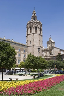 Spanish Historical Landmark Impressions: flower bed