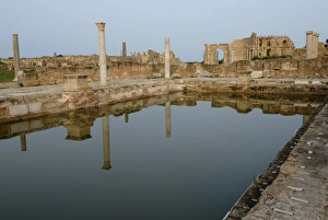 North African Historical Sites Impressions: Hadrianic bath