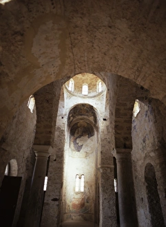 Byzantine Architecture Greece Impressions: Interior of Ayia Sofia