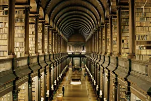 Universités Impressions: Intérieur de la bibliothèque