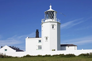Images datées du 3 juillet 2011: Phare de la pointe des lézards en Cornouailles au Royaume-Uni d'Europe