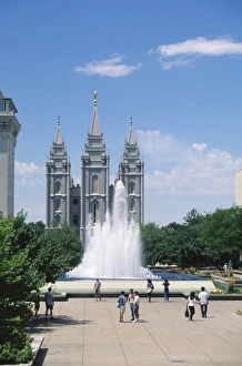Salt Lake City Landmarks Impressions: Mormon Tabernacle