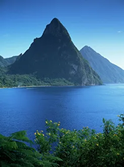 Sainte-Lucie Impressions: Les Pitons, Sainte Lucie
