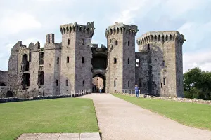 Historic Castles In Europe Impressions: Raglan Castle