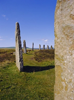 Vertical Landscape Photography UK Impressions: Ring of Brogar