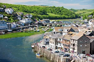 Le fleuve de la Loë à Launast en Cornouailles au Royaume-Uni dEurope