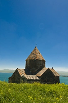 Impressions de Le monastère de Sevan (Monastère de Sevan), situé au lac Sevan en Arménie Arménie Impressions: Le monastère de Sévanevant (Monastère de Sévan)