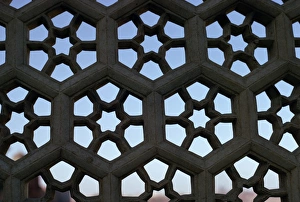 Stone Carvings In India Impressions: Detail of stone screen