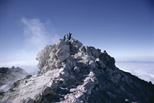 European Mountain Climbing Impressions: Summit of Mount Teide