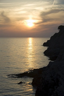 Ionian Islands Beaches Impressions: Sunset, Assos