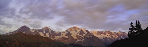 Jungfrau Mountain View Impressions: Sunset over the Eiger