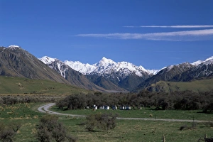 South Island Scenic View Impressions: Two Thumbs Range