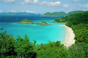 Caribbean Coastline Impressions: Trunk Bay, St