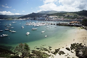 European Beach Photography Impressions: View of beach