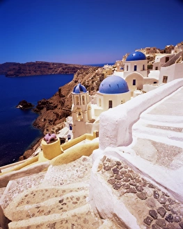 European Vacation Destinations Impressions: View of churches