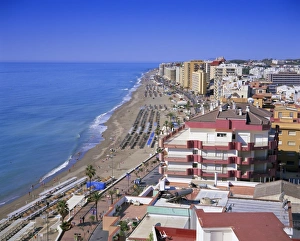 Mediterranean Architecture Impressions: View over the seafront and beach