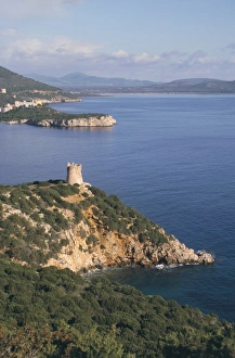 Sardinian Coastal Scenery Impressions: Watchtower