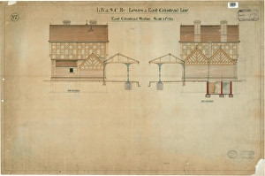 Network Rail Architectural Drawings Impressions: East Grinstead Station Side & End Elevations