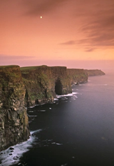 Falaises De Moher Impressions: Les Cliffs of Moher, Comté
