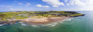 Devon Impressions: La plage de Croyde, Croyde, Nord-Dévon, Angleterre.