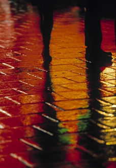 Piccadilly Circus London Impressions: Reflections
