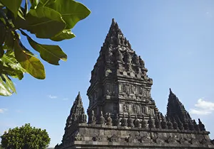 Prambanan Temple Impressions: Temple at Prambanan complex, Java, Indonesia