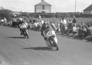 Harry Turner et Sam Hodgins, Norton en 1959, Grand Prix de lUlster léger