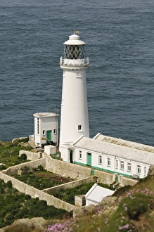 Holy Island Wales Impressions: View of lighthouse, South Stack Lighthouse