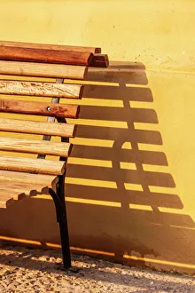 Danita Delimont RF Images Impressions: Bench and shadow