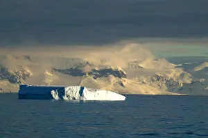 Glacier Calving Images Impressions: Ice Berg in