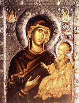 Byzantine Icon Impressions: Virgin, Saviour