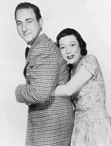 Vintage TV Comedians Impressions: SID CAESAR INVITES YOU, from left: Sid Caesar, Imogene Coca, 1958