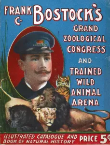 Divertissement Impressions: CIRQUE : PROGRAMME, vers 1901. Le grand congrès zoologique et entraîné de Frank C