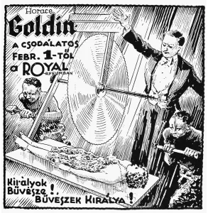 Images Liées Impressions: MAGIC BROADSIDE, c1925. Affiche, c1925, annonçant une représentation en Hongrie dans.