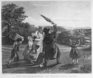 19th Century Transportation Impressions: MISSING THE STAGECOACH. The Consequences of Being too Late