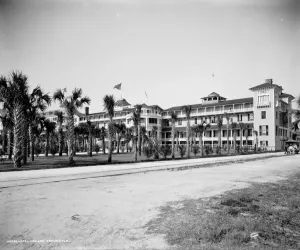 William Henry Jackson Photography Impressions: HOTEL ORMOND, c1900. The Hotel Ormond in Ormond