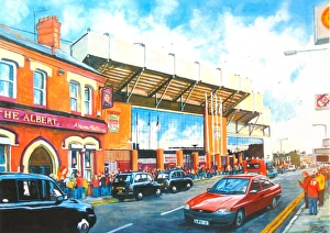 Stade dAnfield - Art Fine - Liverpool Football Club