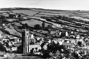 Vue de Combe Martin, Devon.