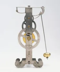 Studio Shot Clocks Impressions: A pendulum clock built in 1883