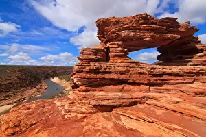 Rock Formations In Australia Impressions: Natures Window