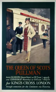 Septimus E Scott Artwork Impressions: The Queen of Scots Pullman, Pullman Compa