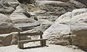 Jordan Travel Destinations Impressions: The Bench