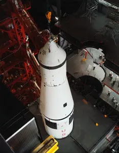 Kennedy Space Center Images Impressions: Closeup of a Command Module