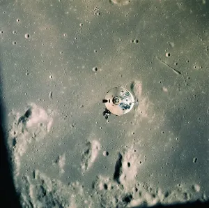 Apollo 11 Mission Impressions: Distant View of the Command Module