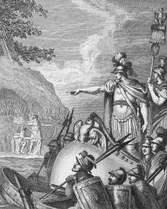 Ancient Roman Leaders Impressions: Julius Caesar Commanding Forces